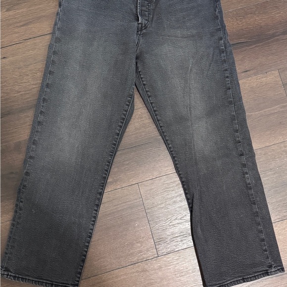 Levi’s Ribcage Straight Ankle in faded black - Picture 1 of 3